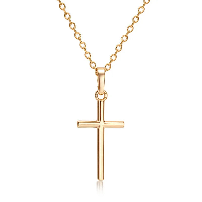 Fashion Cross Necklace for Men and Women