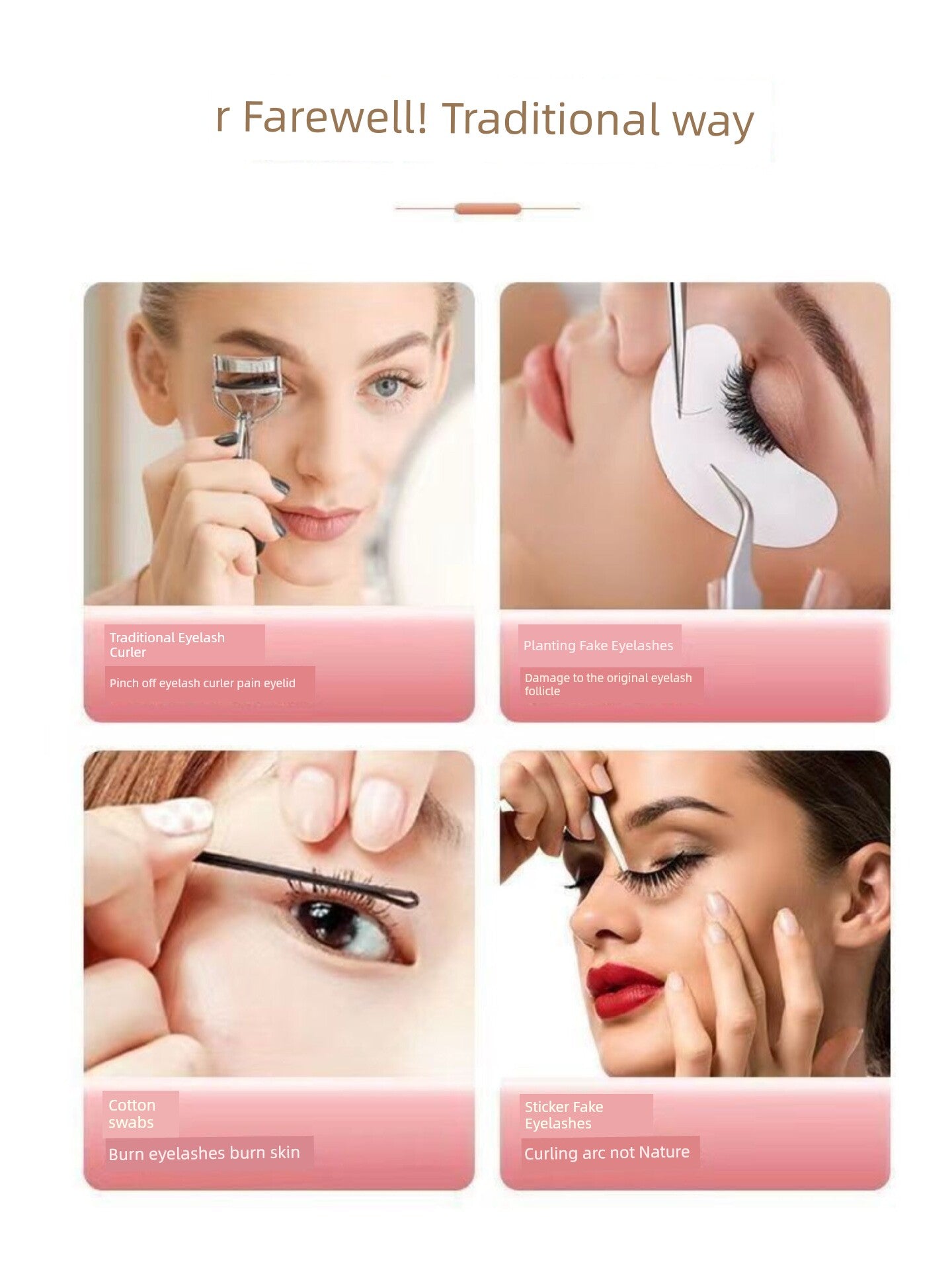 Electric Heating Eyelash Curler