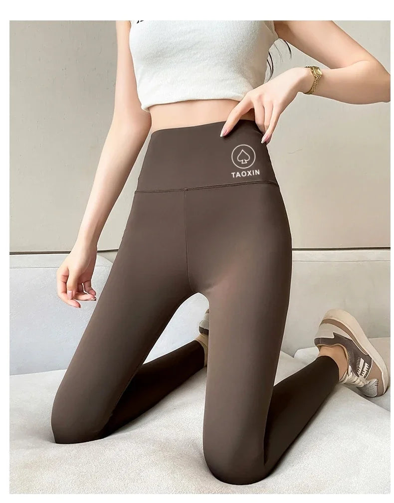 Women's High Waisted Seamless Sports Leggings