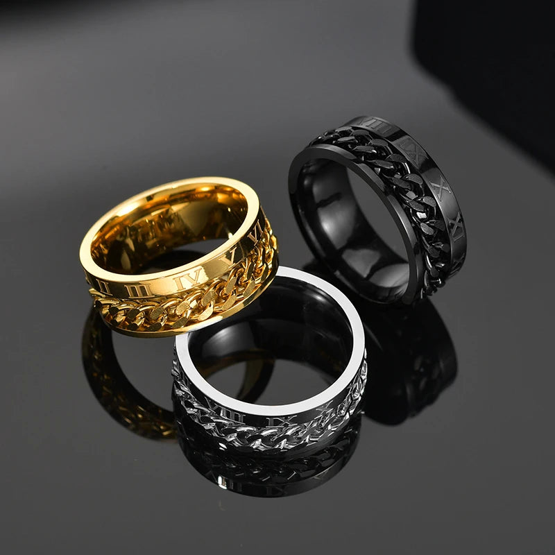 Stainless Steel Rotatable Ring