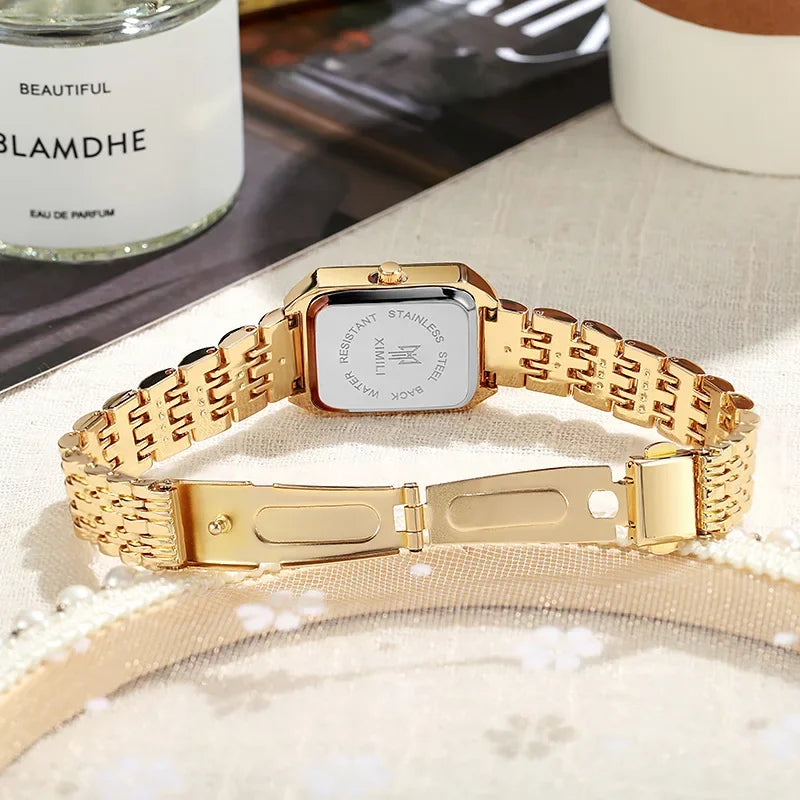 Stainless Steel Fashion Strap Quartz Watch