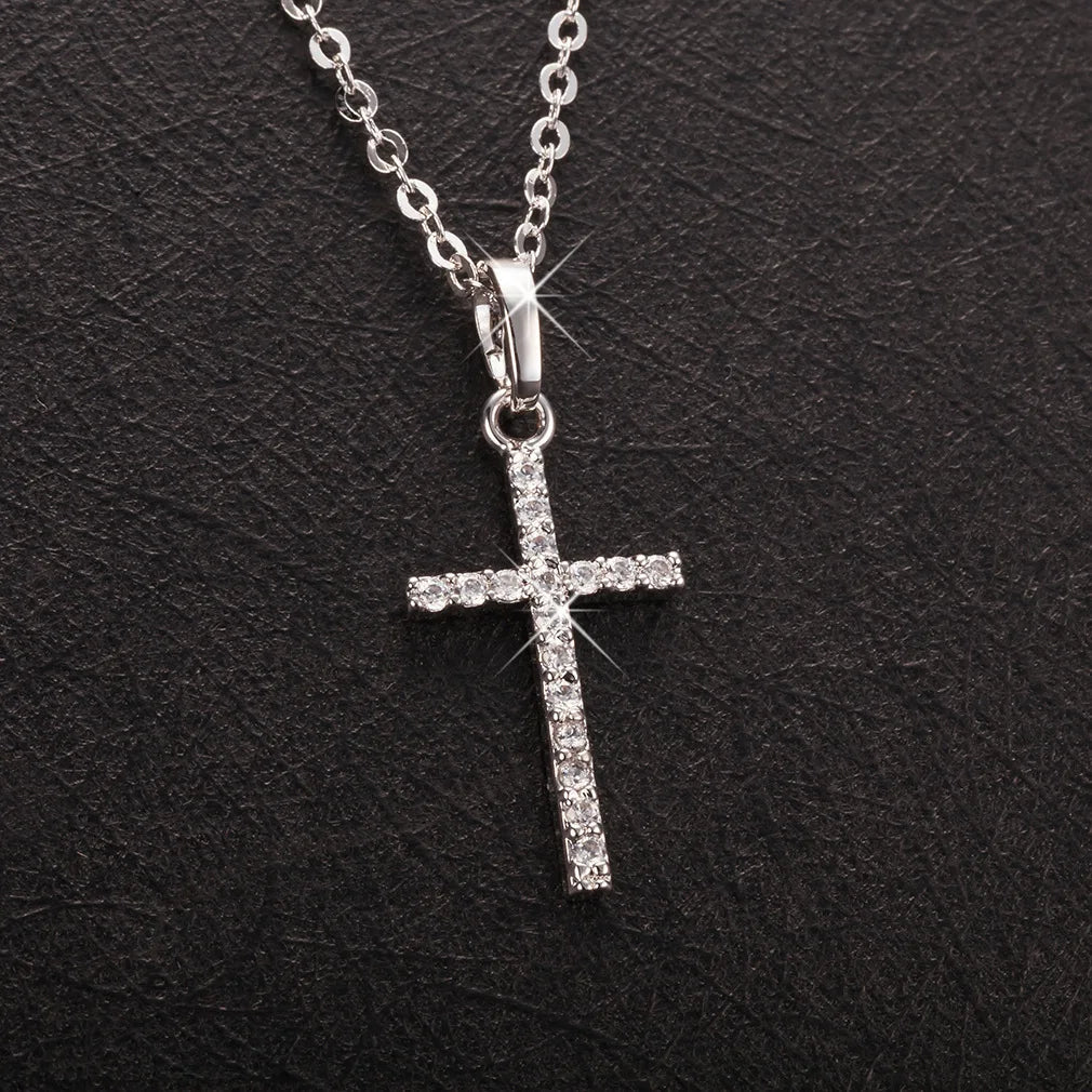 Fashion Cross Necklace for Men and Women